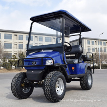Blue 4 Seater High Quality off Road Battery Powered Utility Mini Electric Airport Golf Buggy Cart with CE Certificate6blue 4 Seater High Quality off Road Batte
